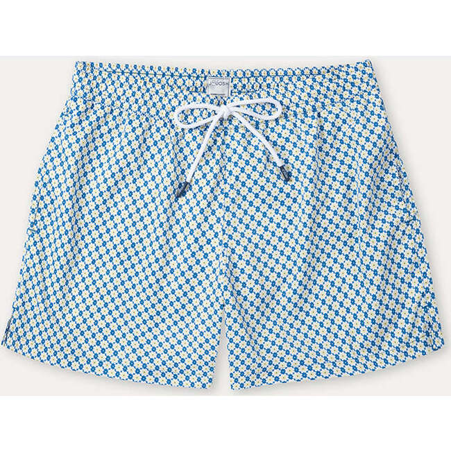 Men's Swim Shorts, Blue Floral