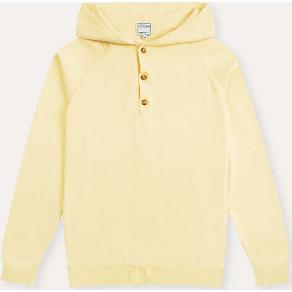 Cotton Hoodie, Vanilla Yellow