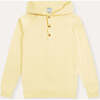 Cotton Hoodie, Vanilla Yellow - Sweaters - 1 - thumbnail