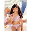 Girls' Ruffle Bikini, Pink Geo - Two Pieces - 2