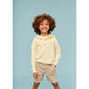 Cotton Hoodie, Vanilla Yellow - Sweaters - 3 - thumbnail