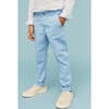 Chino Trousers, Sea Blue - Pants - 3