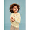 Cotton Hoodie, Vanilla Yellow - Sweaters - 5 - thumbnail