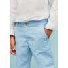 Chino Trousers, Sea Blue - Pants - 6