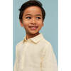 100% Linen Shirt, Vanilla Yellow - Button Downs - 3