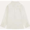 100% Linen Shirt, Off White - Button Downs - 6