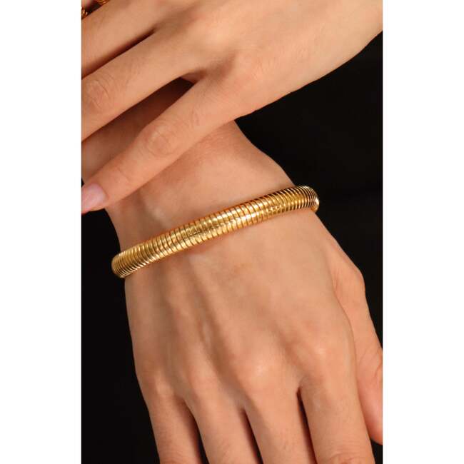 Gladiator Minimalist Bracelet, Gold