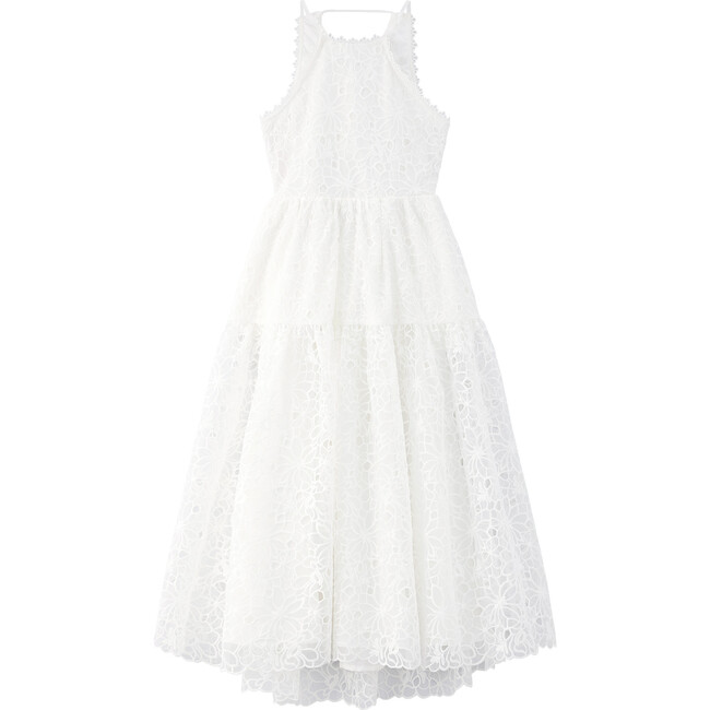 Sadie Embroidered Maxi Dress, Ivory - Dresses - 1