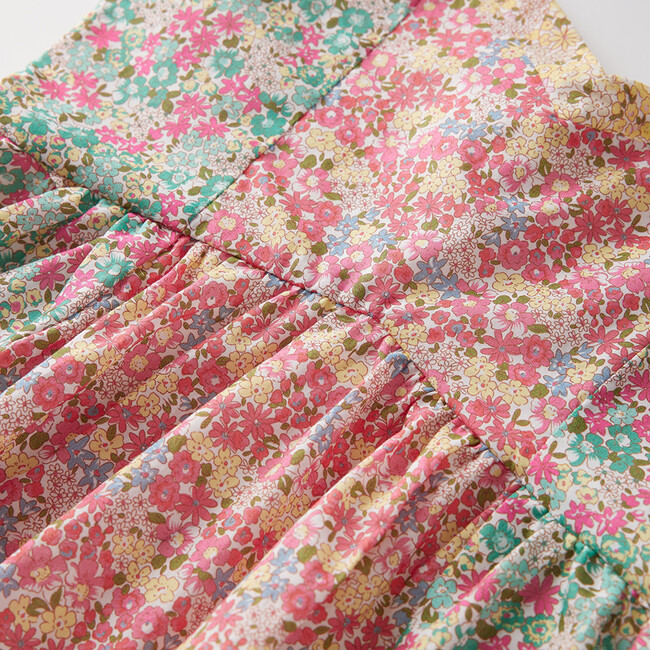 Ditsy Floral Print Sweetheart Neck Dress, Multicolors - Dresses - 5