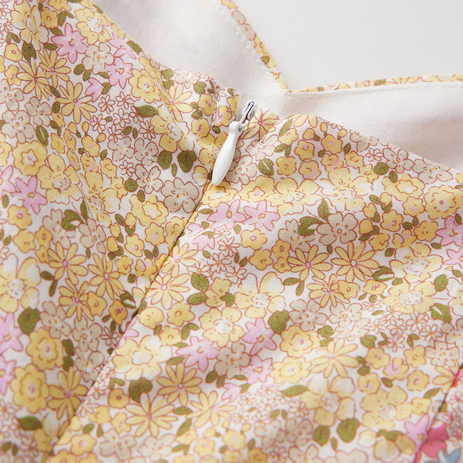 Ditsy Floral Print Sweetheart Neck Dress, Multicolors - Dresses - 7