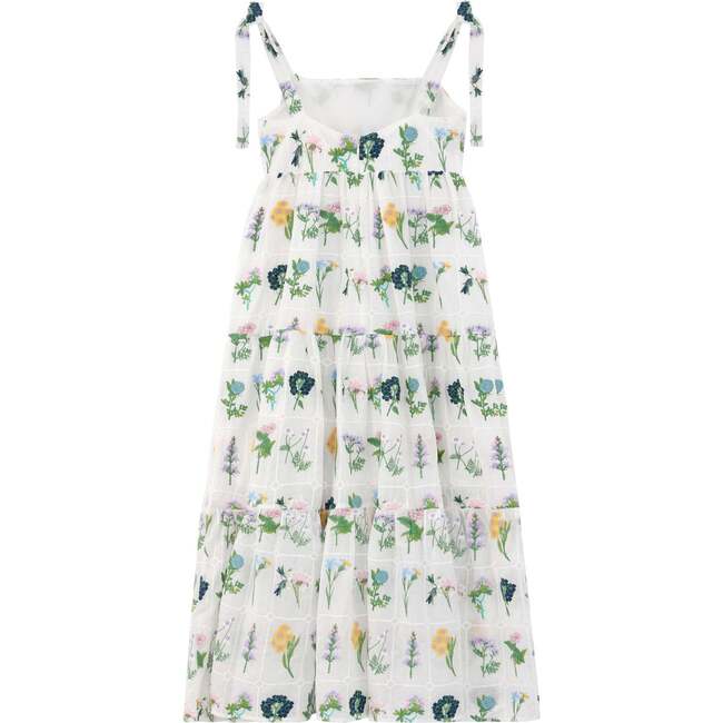 Girls Freya Embroidered Maxi Dress Floral - Dresses - 4