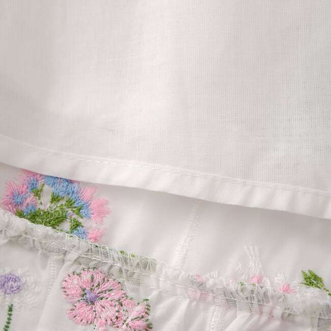 Girls Freya Embroidered Maxi Dress Floral - Dresses - 7