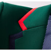 Holiday Contrast Edge Blazer, Emerald - Blazers - 5