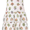 Lillian Floral Embroidered A-Line Mini Skirt, Ivory - Skirts - 1 - thumbnail