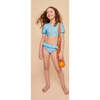 Girls' Bikini, Sky Blue Bandana - Two Pieces - 2 - thumbnail