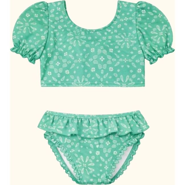 Girls'  Bikini, Mint Bandana