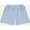 Terry Cotton Shorts, Light Blue - Shorts - 1 - thumbnail
