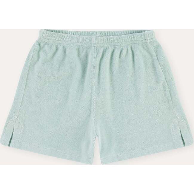 Terry Cotton Shorts, Lagoon