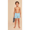 Boy's Swim Shorts, Sky Blue Bandana - Swim Trunks - 2