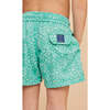 Boy's Swim Shorts, Mint Bandana - Swim Trunks - 4
