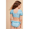 Girls' Bikini, Sky Blue Bandana - Two Pieces - 6 - thumbnail