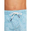 Boy's Swim Shorts, Sky Blue Bandana - Swim Trunks - 5