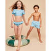 Girls' Bikini, Sky Blue Bandana - Two Pieces - 7 - thumbnail