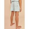 Terry Cotton Shorts, Lagoon - Shorts - 2