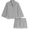 Womens Olivia Short Set in Heather Grey - Pajamas - 1 - thumbnail
