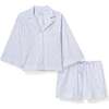 Womens Olivia Short Set in Fleur Blanche - Pajamas - 1 - thumbnail