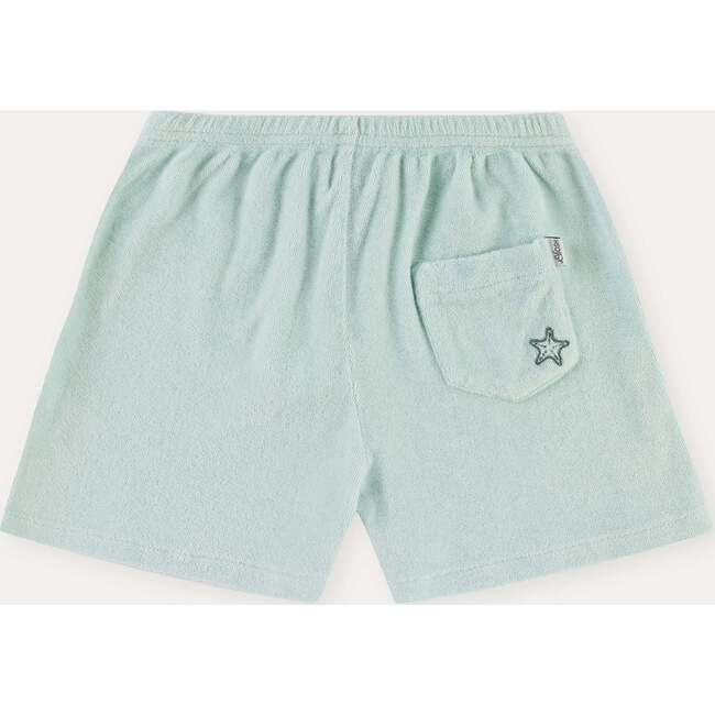 Terry Cotton Shorts, Lagoon - Shorts - 7
