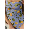 Janece Square Neck Reversible One-Piece Swimsuit in Slice of Life - One Pieces - 3