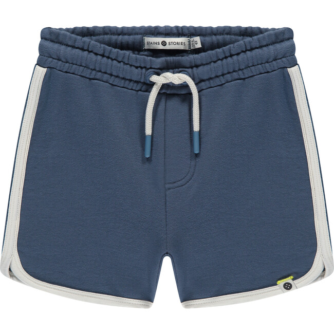 Retro Athletic Sweatshort, Water