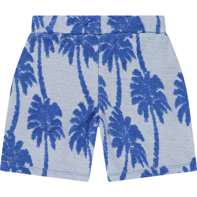 Terry Palm Tree Sweatshort, Royal