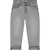 Relax Fit Denim Pants, Light Grey Denim - Jeans - 1 - thumbnail