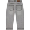 Relax Fit Denim Pants, Light Grey Denim - Jeans - 2