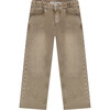 Modern Wash Relaxed Jeans, Sand - Jeans - 1 - thumbnail