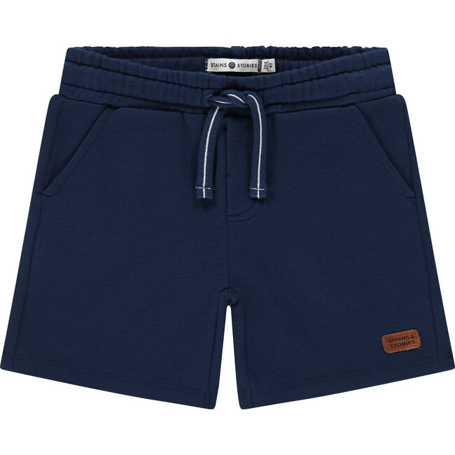 Pull On Sweatshort, Navy