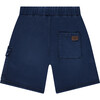 Pull On Cargo Pocket Short, Navy - Shorts - 2
