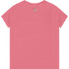 Flower Pocket T-Shirt, Pink - T-Shirts - 2