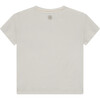 Flower Pocket T-Shirt, Ivory - T-Shirts - 2