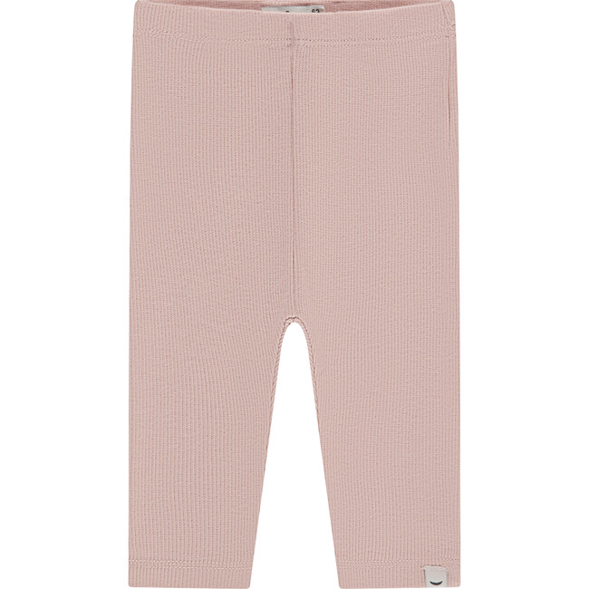 Solid Ribbed Legging, Rose Quartz