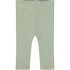 Solid Ribbed Legging, Pistachio - Leggings - 1 - thumbnail