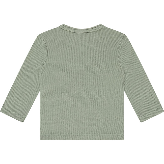 Solid Ribbed Long Sleeve, Pistachio