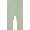 Solid Ribbed Legging, Pistachio - Leggings - 2