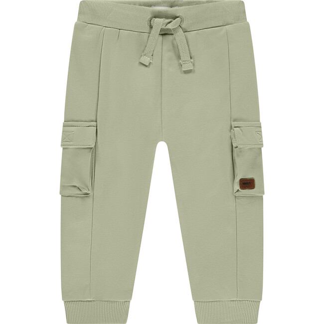 Seamed Cargo Sweatpant, Sage