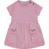 Short Sleeve Bow Pocket Dress, Candy - Dresses - 1 - thumbnail