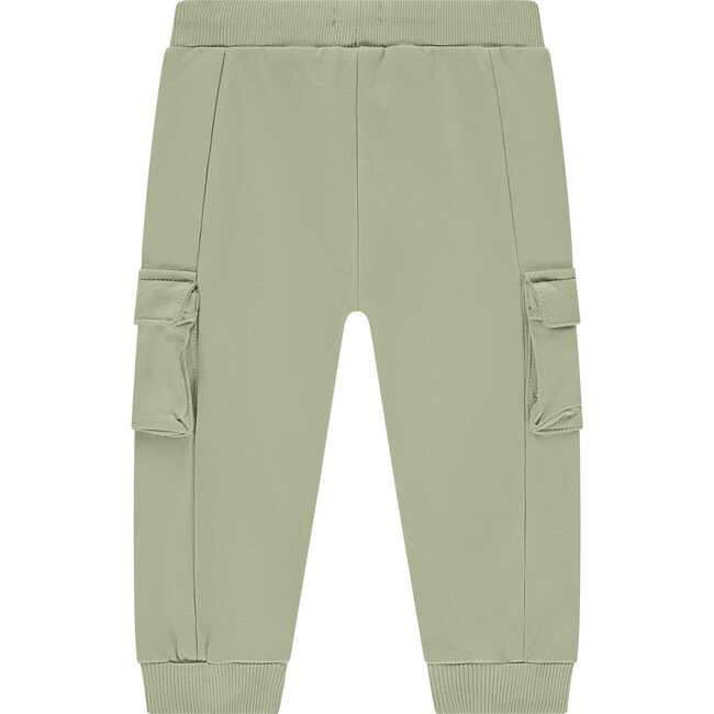 Seamed Cargo Sweatpant, Sage