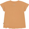 Short Sleeve Lettuce Edge T-Shirt, Dusty Orange - T-Shirts - 2