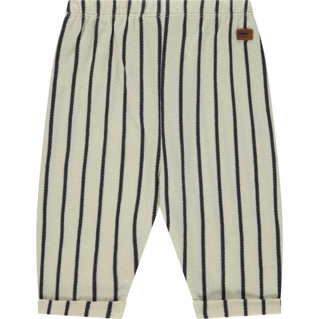 Relaxed Fit Stripe Pant, Off White